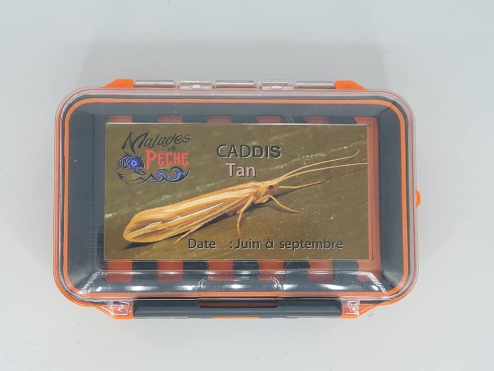 Boite entomologique caddis tan cover